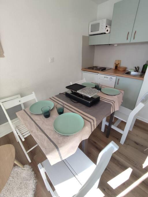 Appartement Cocon Montagnard Avec Terrasse Et Vue Panoramique à Germ Extérieur photo