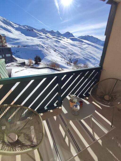 Appartement Cocon Montagnard Avec Terrasse Et Vue Panoramique à Germ Extérieur photo