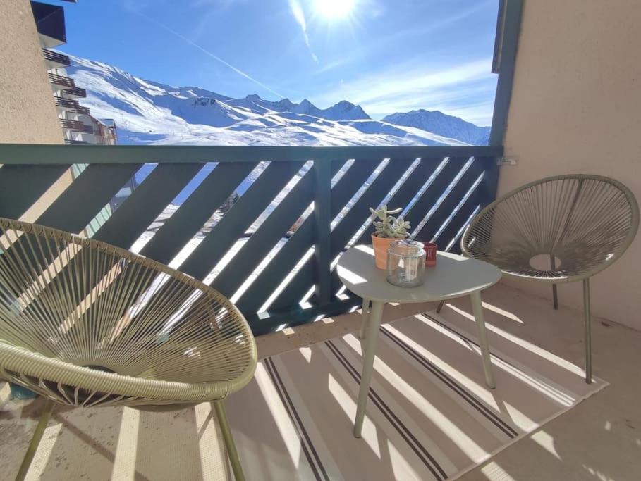Appartement Cocon Montagnard Avec Terrasse Et Vue Panoramique à Germ Extérieur photo